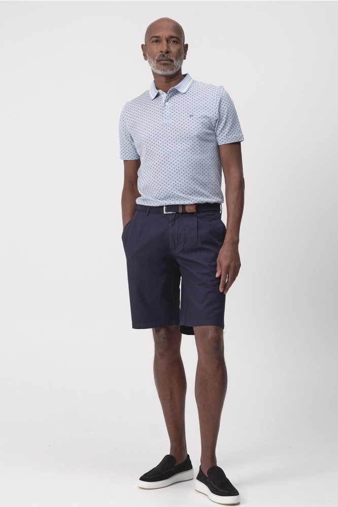 STANSON AOP POLO KM 096117 3251 Chambray blue